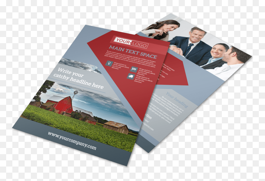 Farmers Insurance Flyer Template Preview - Flyer, HD Png Download - farmers insurance logo png