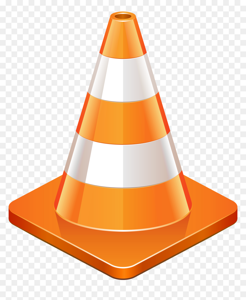 Traffic Cone Png Clip Art, Transparent Png - traffic cone png
