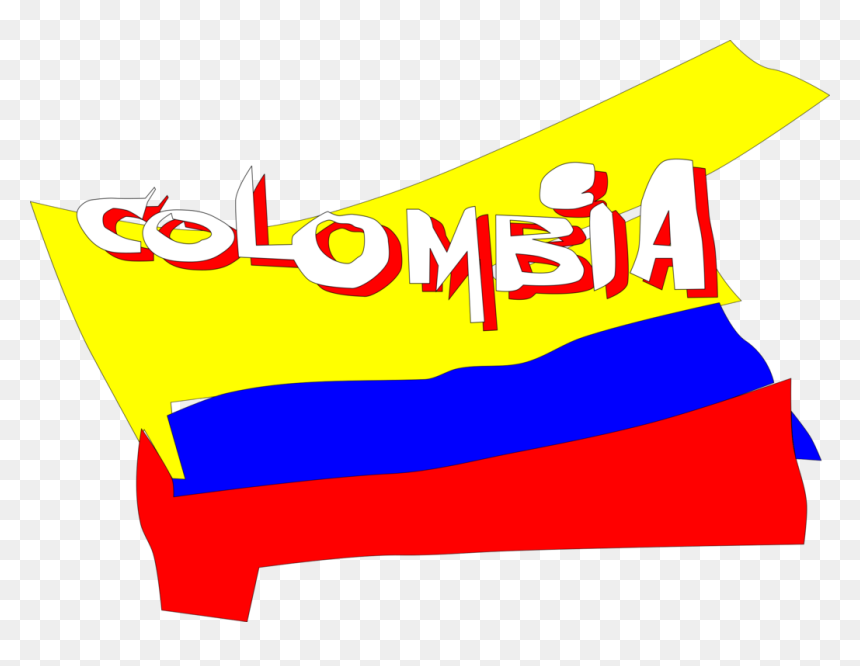 Thumb Image - Clipart Colombian Flags, HD Png Download - colombia png