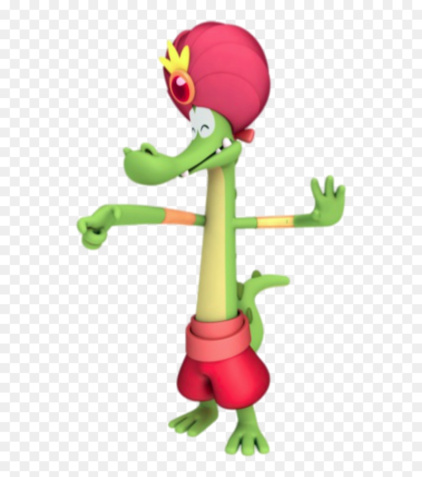 Pirata And Capitano Character Crocodile - Cartoon, HD Png Download - crocodile png