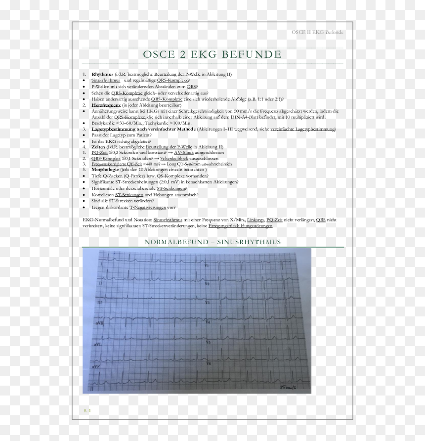 Document, HD Png Download - ekg png