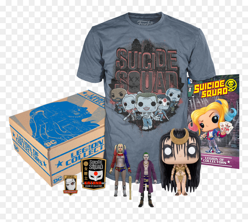 Legion Of Collectors Suicide Squad, HD Png Download - suicide squad png