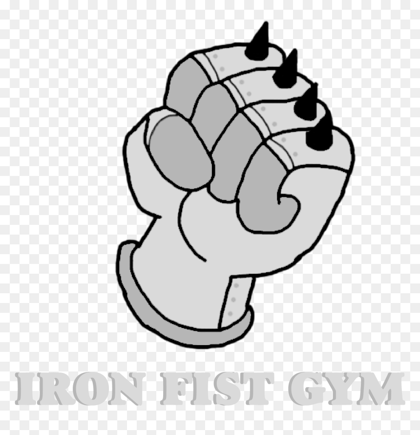 W Iron Fist Gym - Portable Network Graphics, HD Png Download - iron fist png