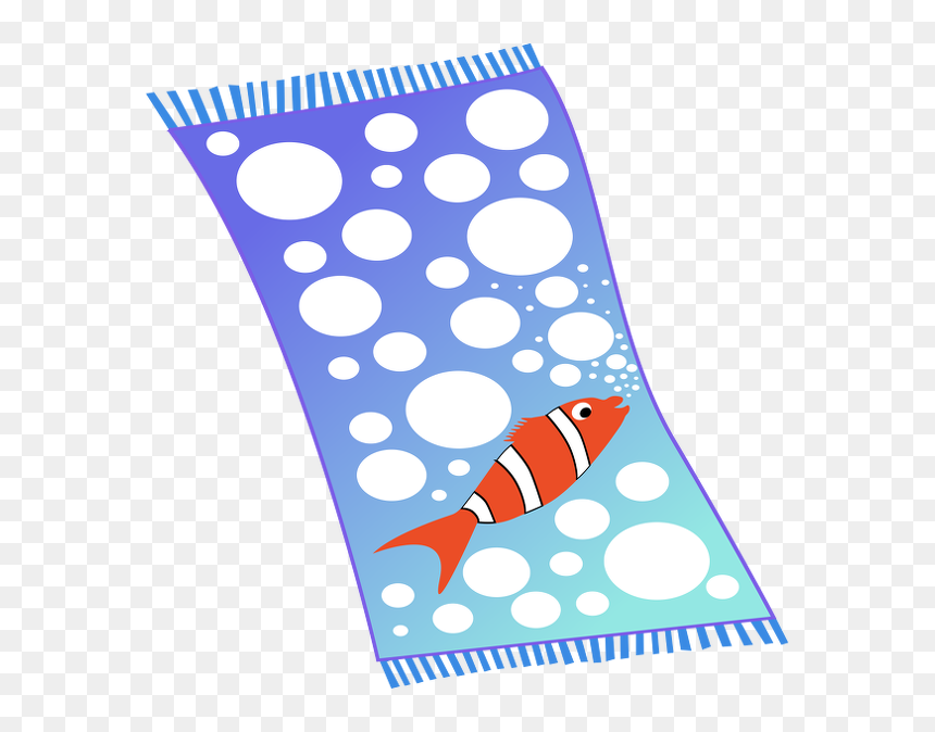 Beach-towel - Beach Towel Clipart, HD Png Download - beach towel png