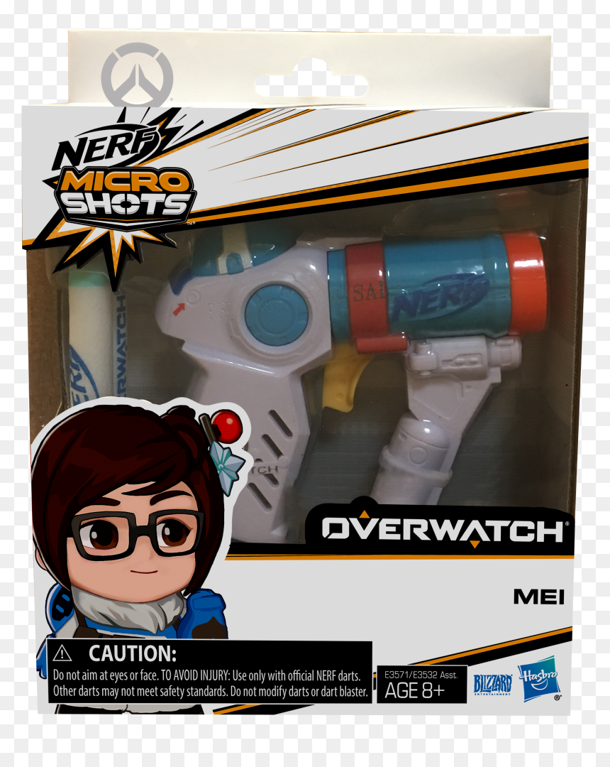 Nerf Fortnite Guns Microshots, HD Png Download - mei overwatch png