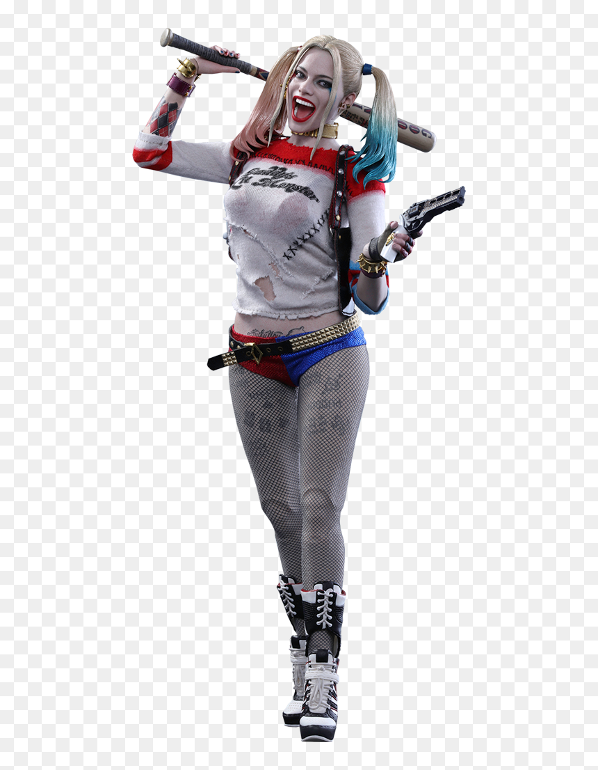 Harley Quinn Figur, HD Png Download - suicide squad png