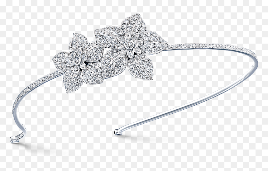 A Graff Bridal Diamond Hair Band Featuring Diamond - Diamond Headband Png, Transparent Png - headband png