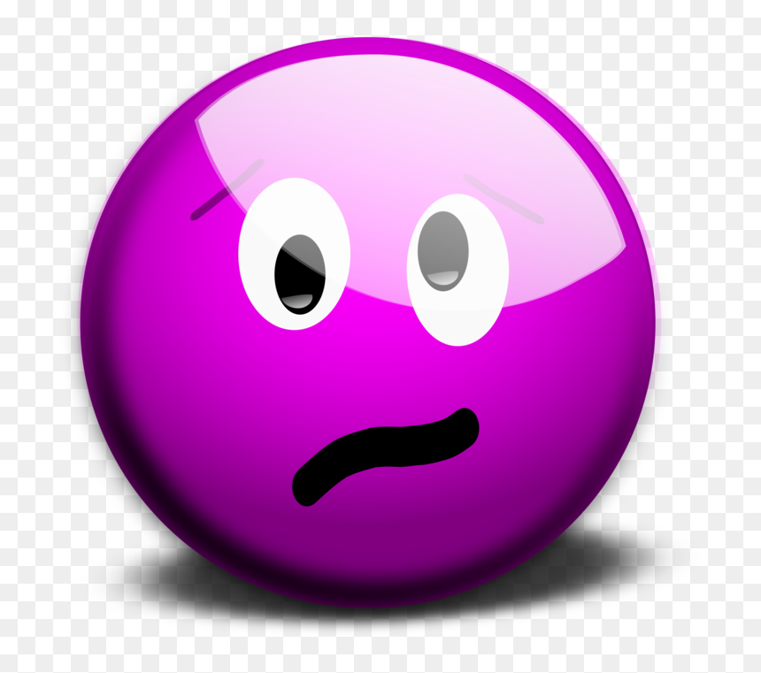 Pink,emoticon,purple - Smiley Emoticon, HD Png Download - happy smileys png