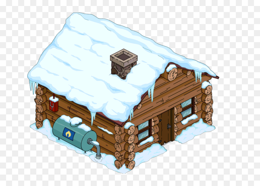 Cabin Simpsons, HD Png Download - cabin png