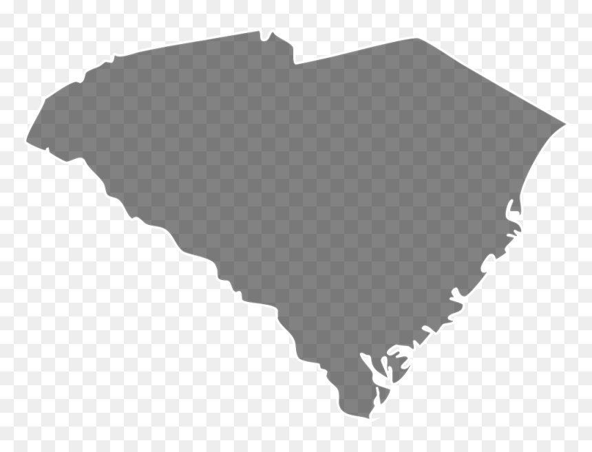 South Carolina Png - South Carolina Silhouette Png, Transparent Png - south carolina png