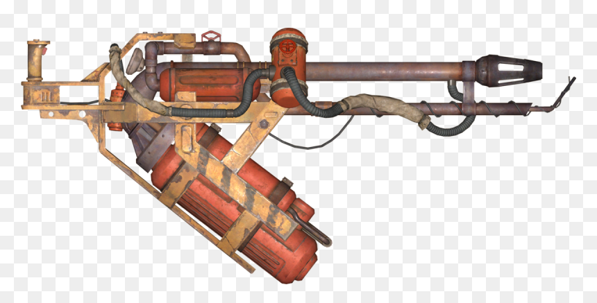 Fallout 4 Flamethrower - Flamethrower Fallout 4, HD Png Download - flamethrower png