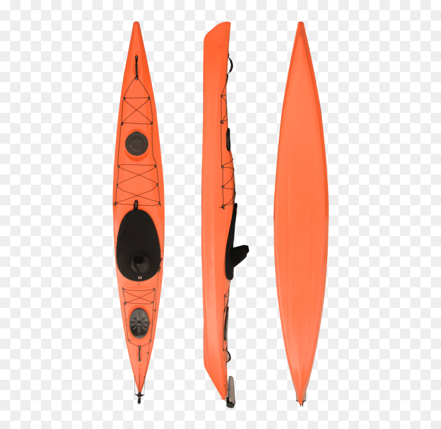 Single Person Rotomolded Sea Kayak Set - Sea Kayak, HD Png Download - kayak png