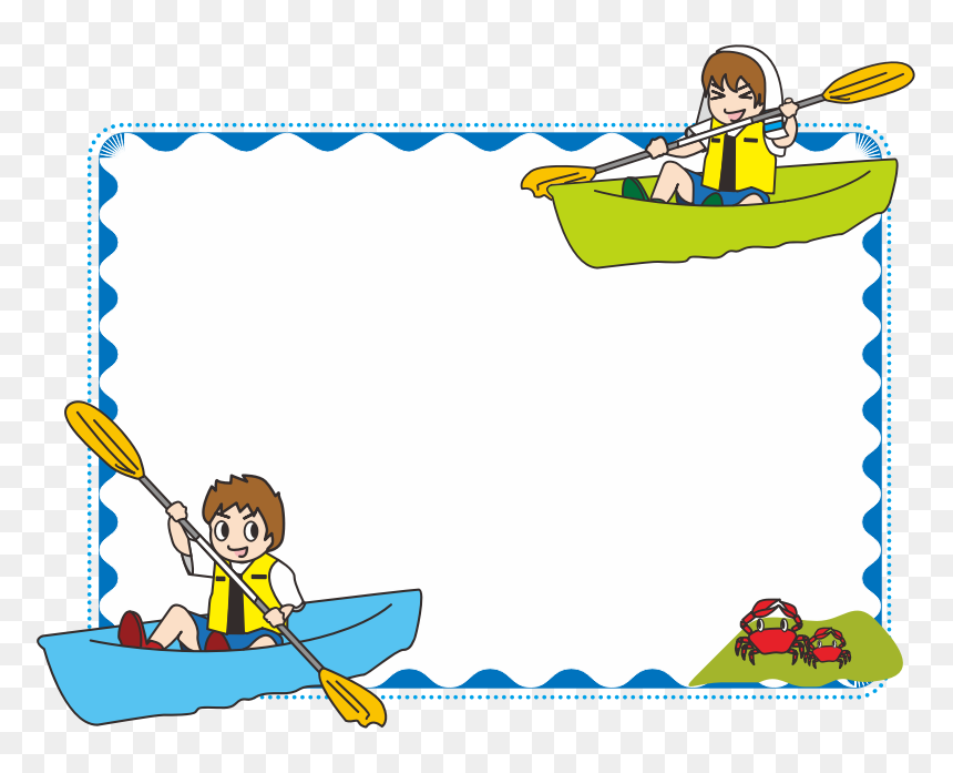 Kayak Frame - Kayaking Frame, HD Png Download - kayak png