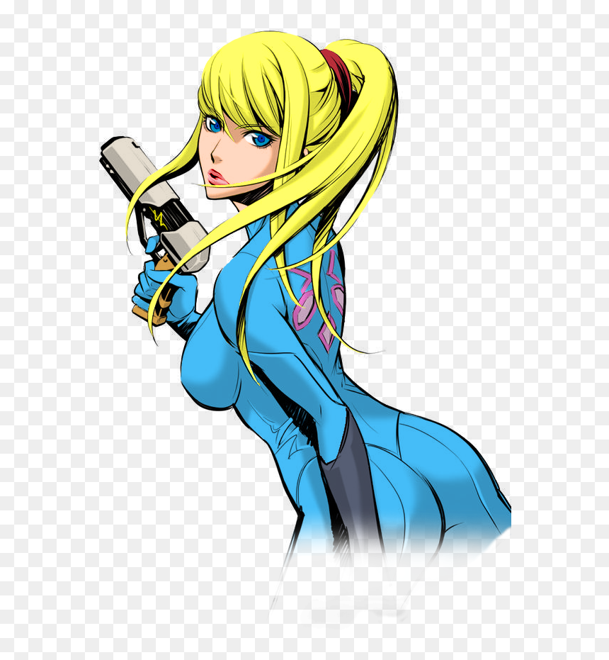 Zero Suit Samus - Cute Zero Suit Samus, HD Png Download - zero suit samus png