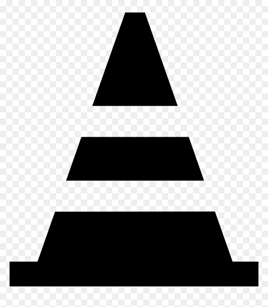 Traffic Cone Signal Tool For Traffic - Triangle, HD Png Download - traffic cone png