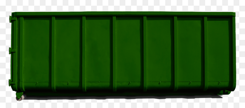 30yard Dumpster Delivered To Your House - Dumpster Green, HD Png Download - dumpster png