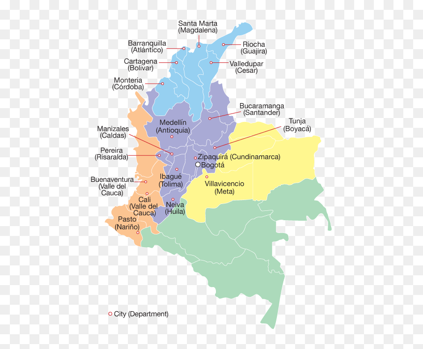 Images - Industrial Regions Of Colombia, HD Png Download - colombia png