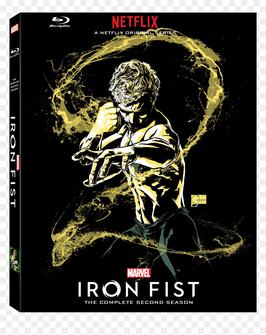 Iron Fist Netflix Poster, HD Png Download - iron fist png