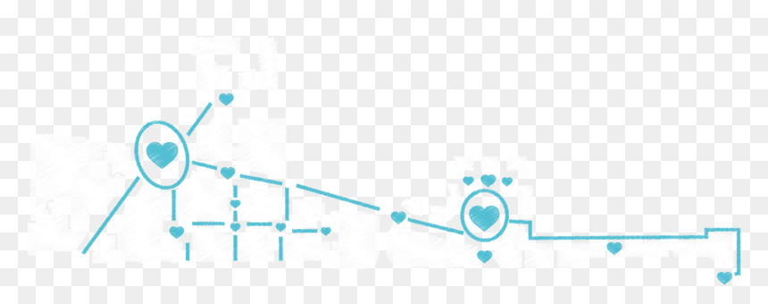 Diagram, HD Png Download - scribble heart png