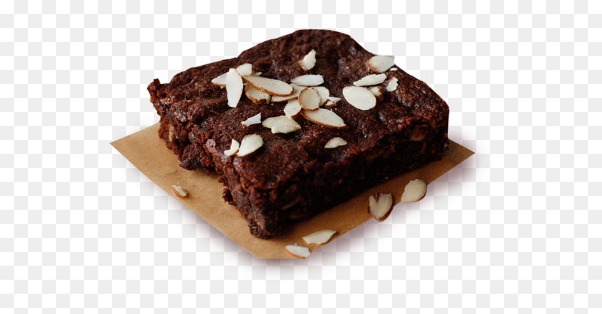 Almond Brownie - Brownie Images Hd Png, Transparent Png - brownies png