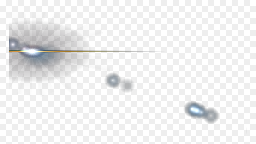 Left Blue Lens Flare - Circle, HD Png Download - star light effect png