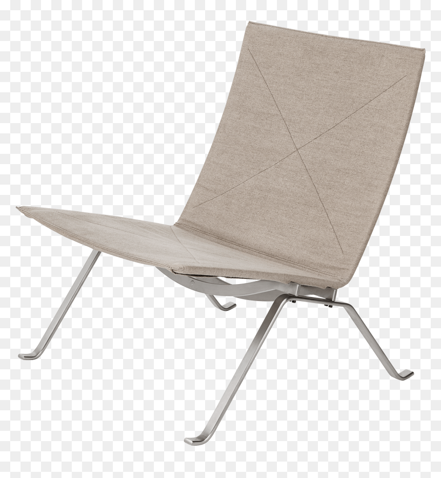 Pk22 Lounge Chair Poul Kjærholm Canvas - Pk22 Chair Canvas, HD Png Download - canvas png