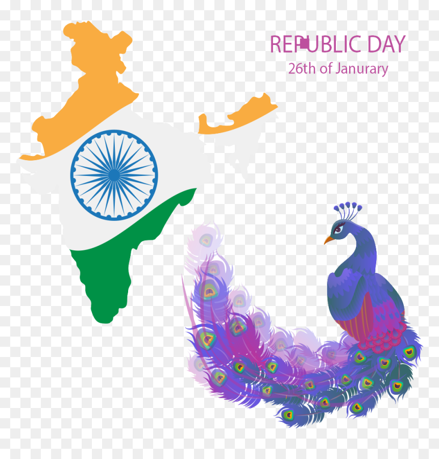 Happy Republic Day Png Image - Republic Day Of India Greetings, Transparent Png - republic day png images