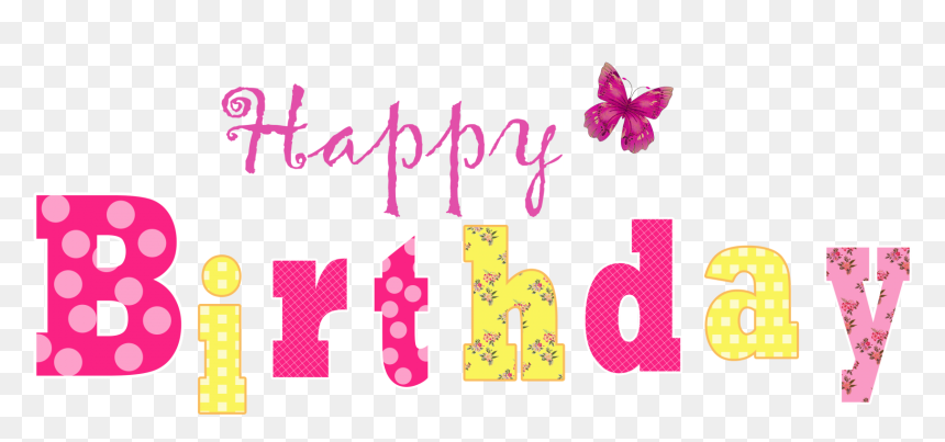 Graphic Design, HD Png Download - birthday text png