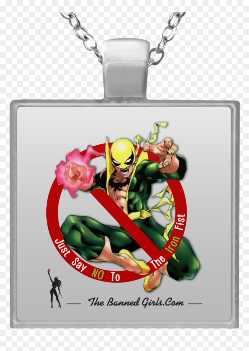Iron Fist Marvel , Png Download - Necklace, Transparent Png - iron fist png