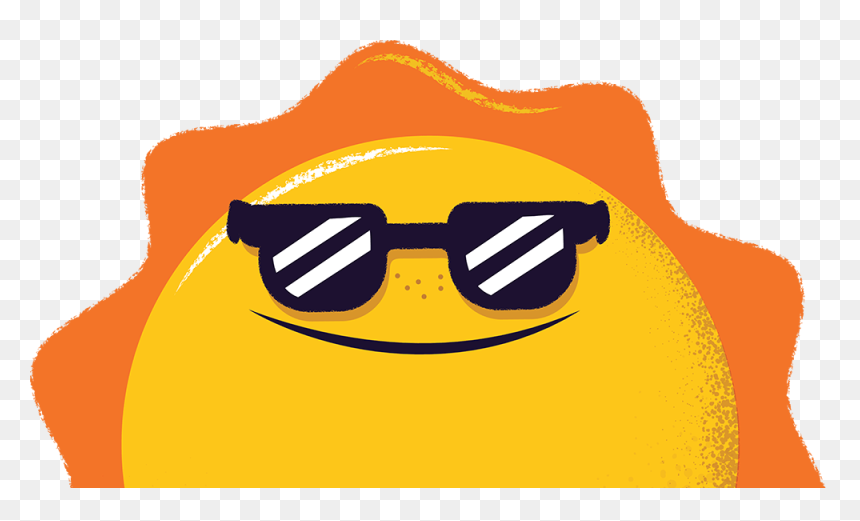 Home Day Sun Character - Sun Character, HD Png Download - camp png