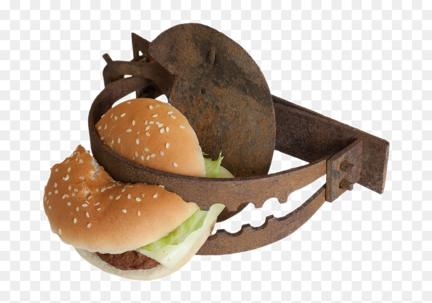 Transparent Bear Trap Png - Rusty Hamburger, Png Download - bear trap png