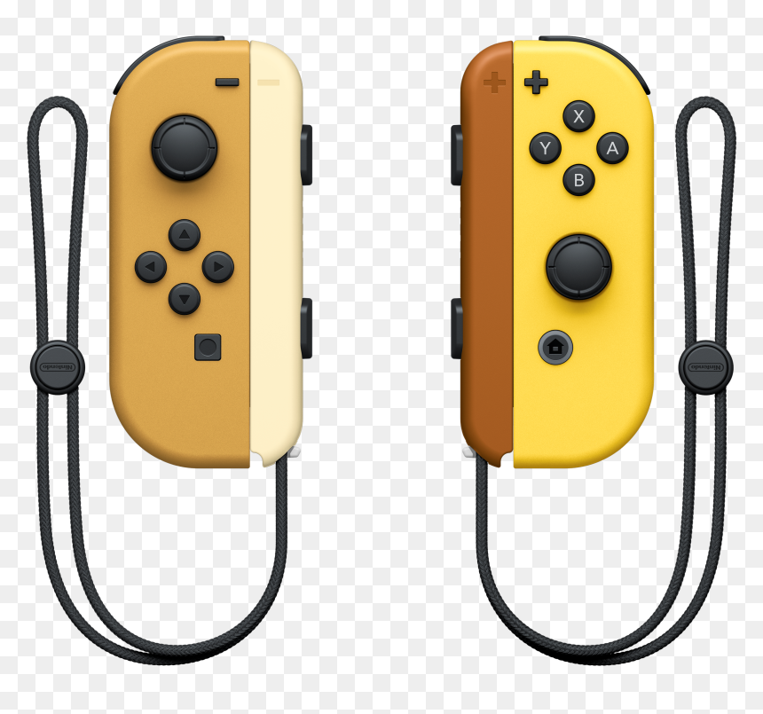 Pikachu Eevee Joy Con, HD Png Download - professor oak png