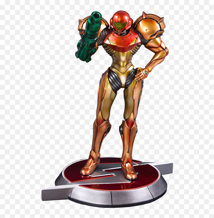 Varia Suit Samus Figure, HD Png Download - zero suit samus png