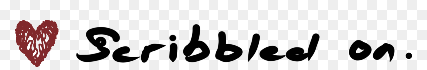 Clip Art, HD Png Download - scribble heart png