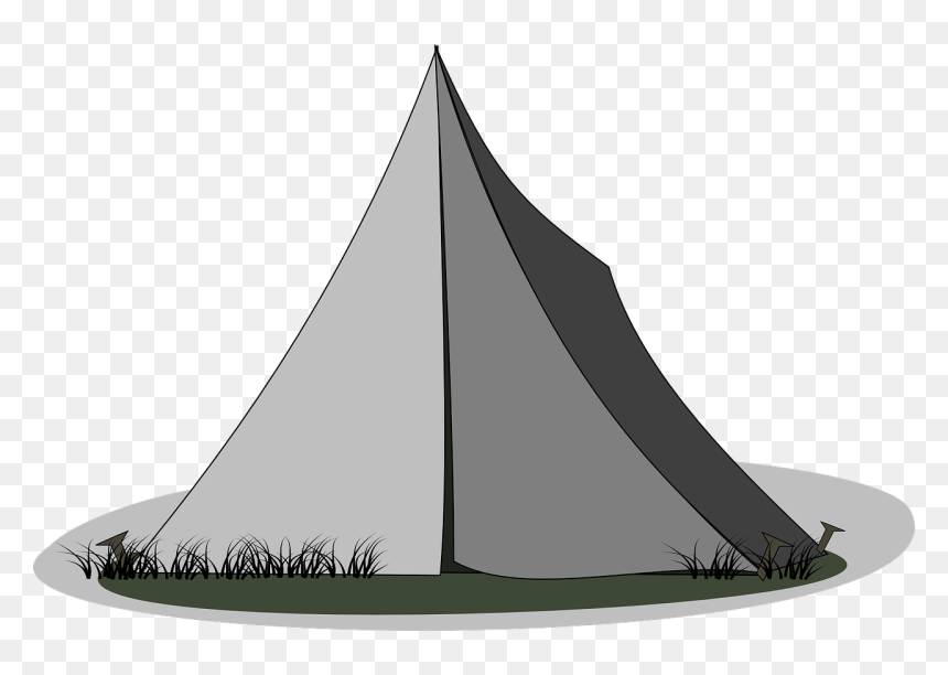Tenda Camp Png, Transparent Png - canvas png