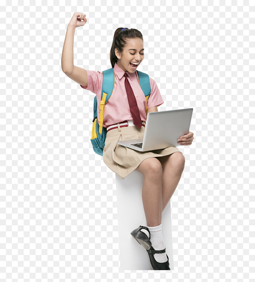 Transparent School Student Png - Sri Chaitanya School Childrens, Png Download - school student png images