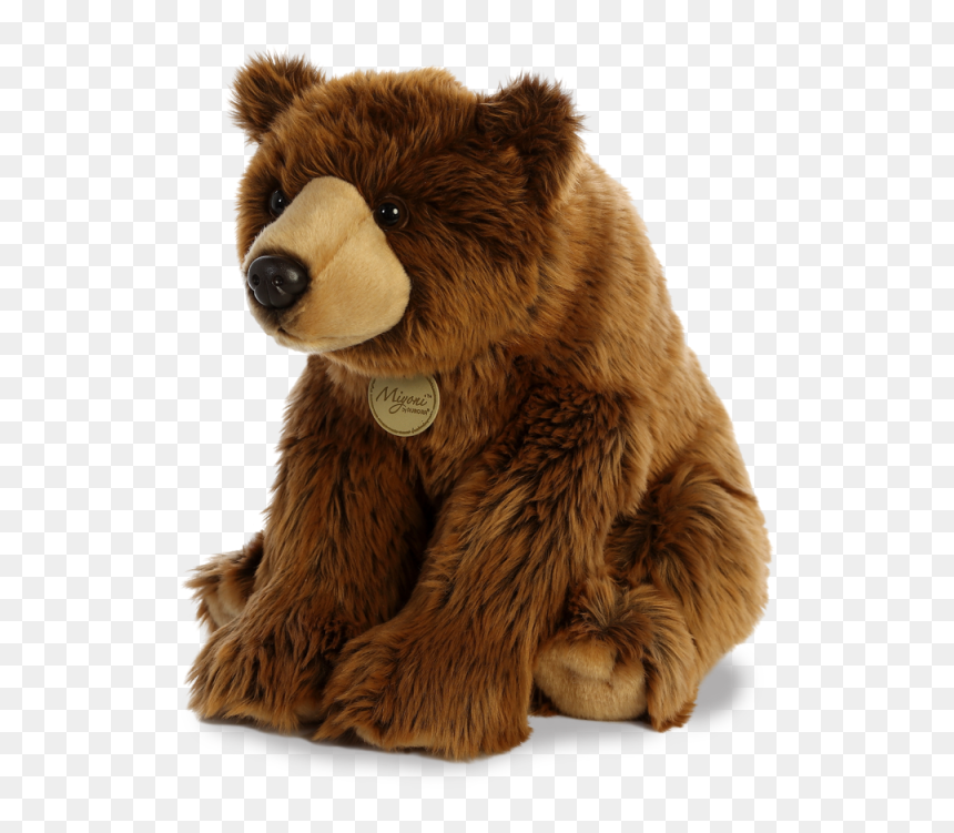 Grizzly Bear Stuffed Animals & Cuddly Toys Brown Bear - Brown Bear, HD Png Download - soft toys png