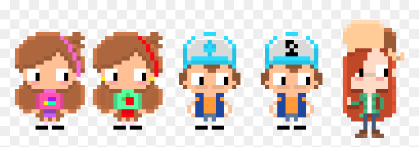 Pixel Art Maker Gravity Falls, HD Png Download - gravity falls png
