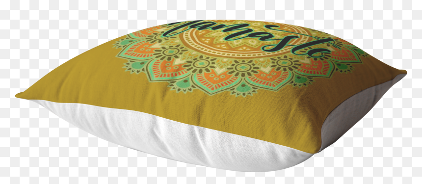 Namaste Pillow"
 Class= - Throw Pillow, HD Png Download - namaste hand png