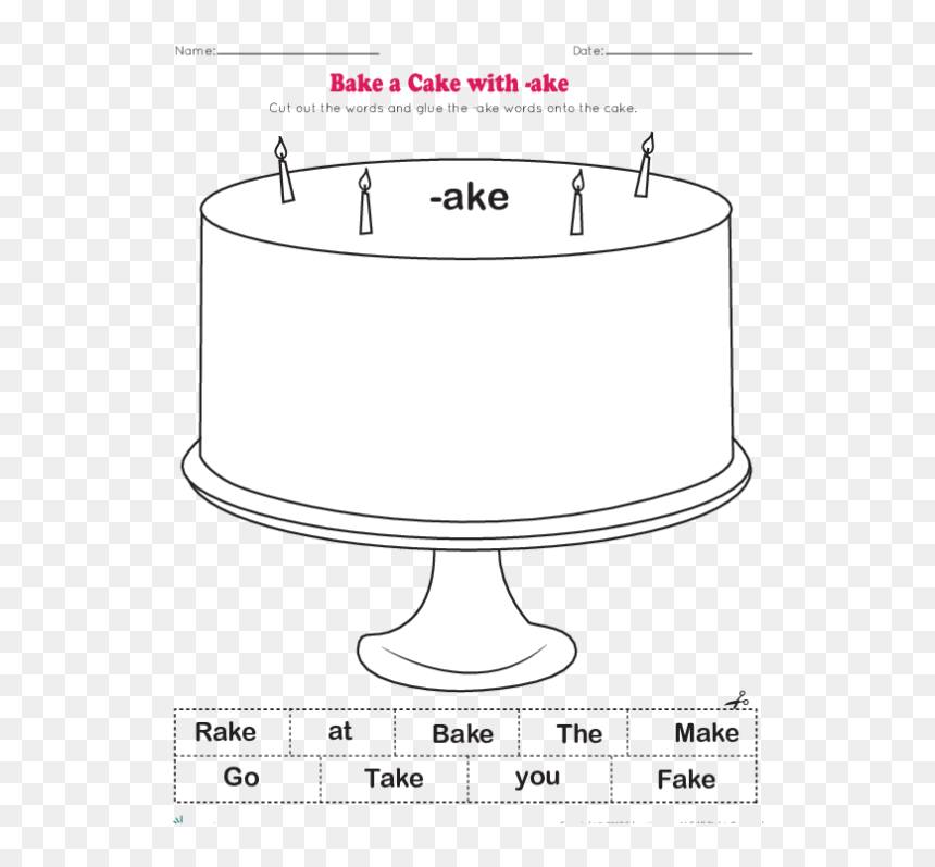 Bake Me A Cake - Circle, HD Png Download - wake me up inside.png