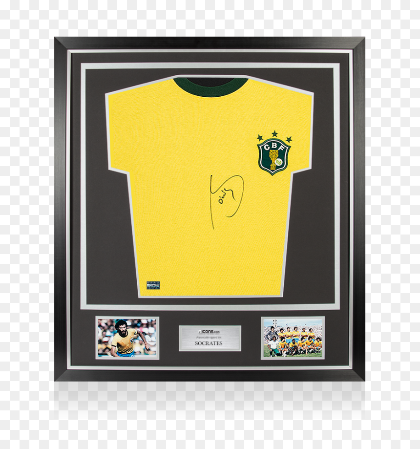 Johan Cruyff Signed Jersey, HD Png Download - socrates png