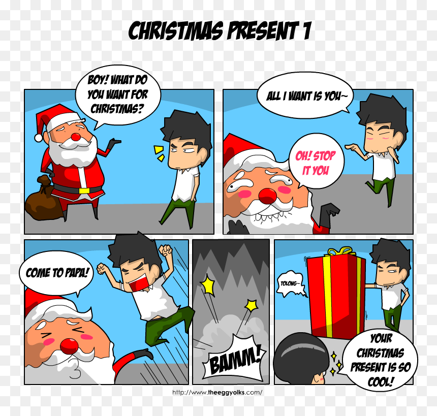 Santa In Airplane Sticker , Png Download - Christmas, Transparent Png - christmas papa png