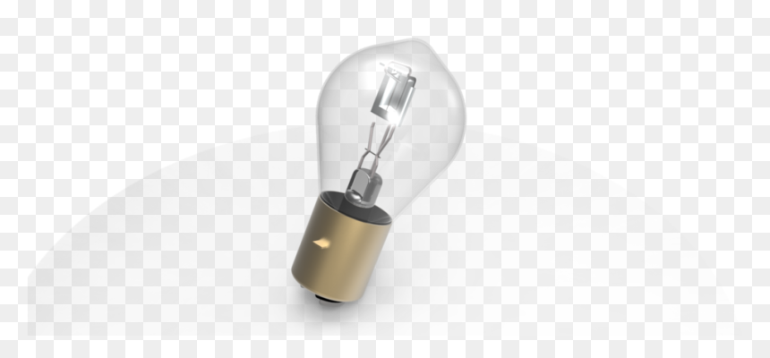 Incandescent Light Bulb, HD Png Download - 3d bulb png
