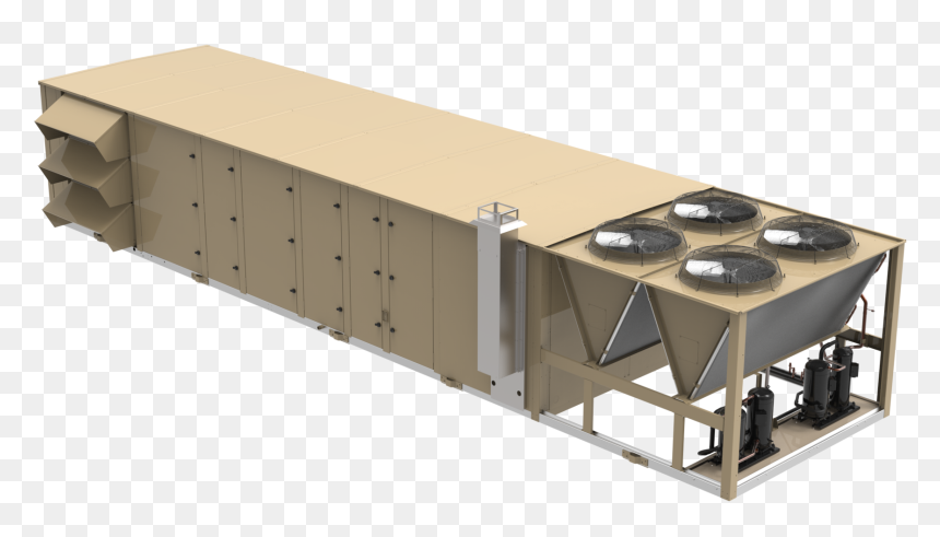 Hpac 6001 Johnsoncontrols Nexuspremier Rooftop Unit - Johnson Controls Rtu, HD Png Download - rooftop png
