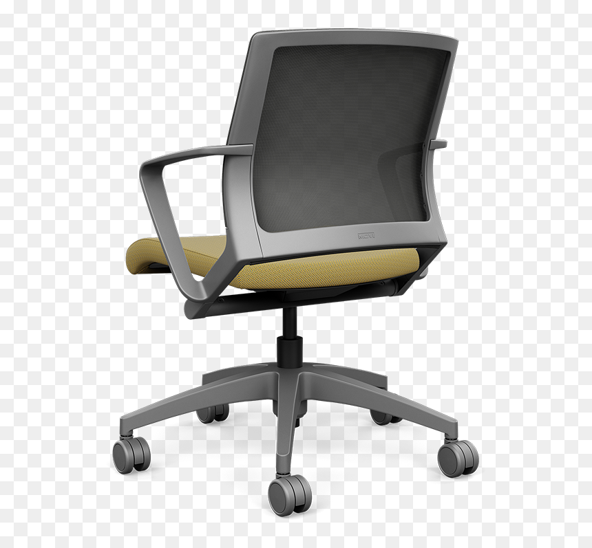 Plastic Office Chairs , Png Download - Steelcase Gesture Dark Dark, Transparent Png - plastic chairs png