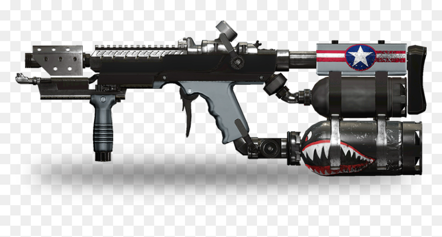 Assault Rifle, HD Png Download - flamethrower png