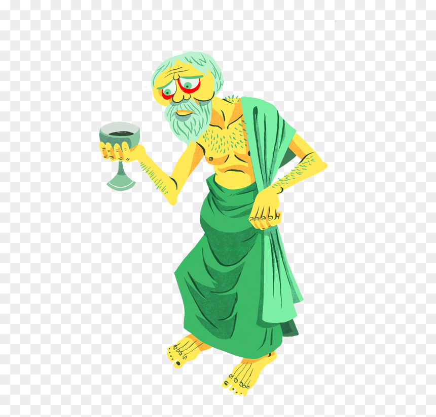Cartoon, HD Png Download - socrates png