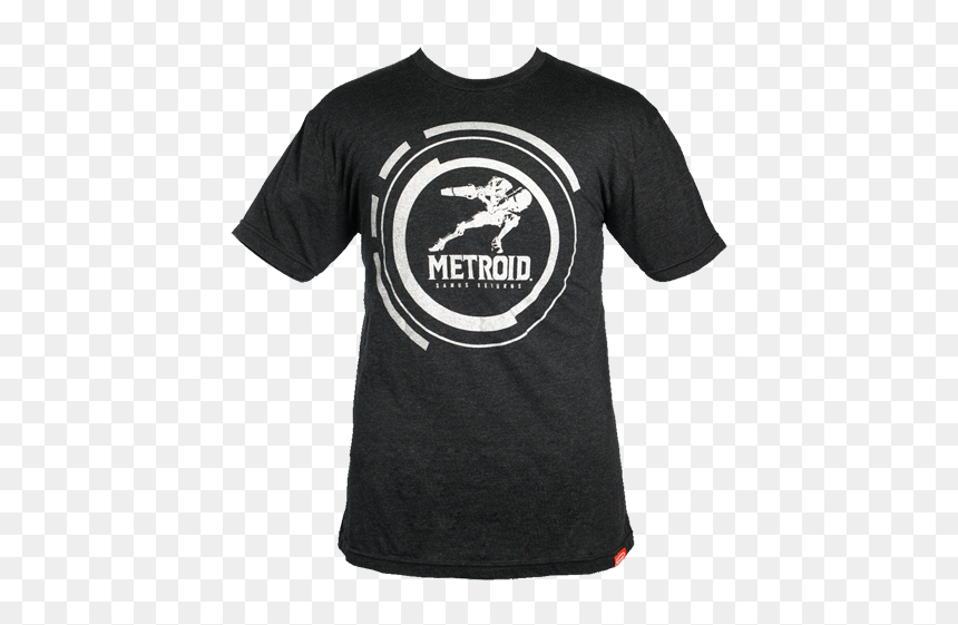 Metroid - Active Shirt, HD Png Download - zero suit samus png