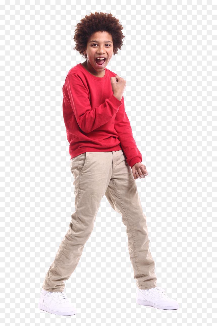 Excited Student Png, Transparent Png - school student png images
