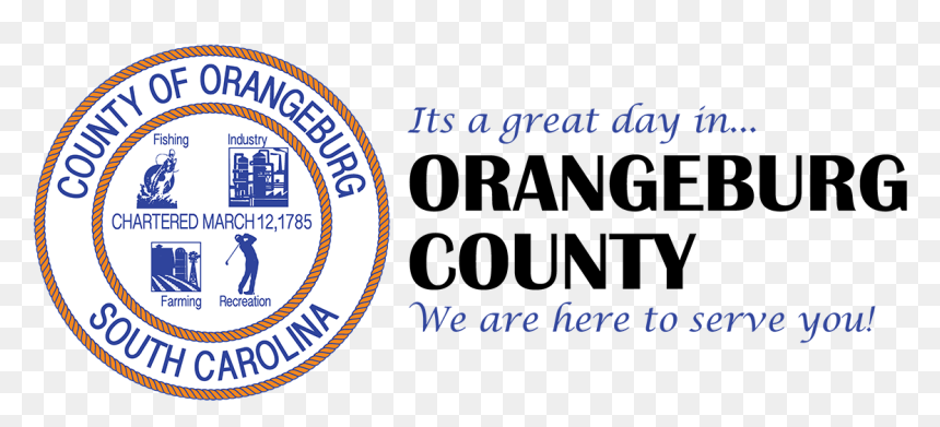 Welcome To Orangeburg County, South Carolina - Orangeburg County Seal, HD Png Download - south carolina png